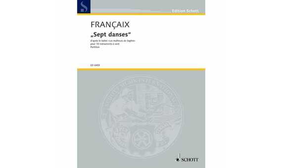 FRANCAIX J. - DANZAS (7) DEL BALLET LA DESGRACIA DE SOFIA (PARTES)