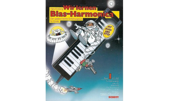 HANS.- Wir lernen blas-harmonica band 1