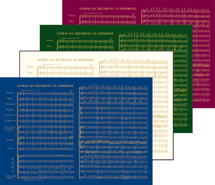 PAPEL DE ENVOLVER LUJO BEETHOVEN