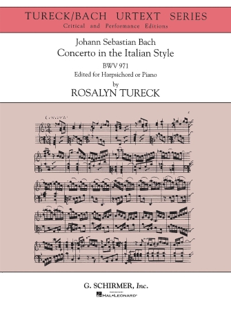 BACH J.S. - CONCIERTO ITALIANO - BWV.971