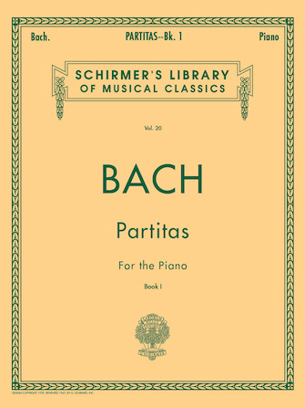 BACH J.S. - PARTITAS V.1 (6) - BWV.825-827