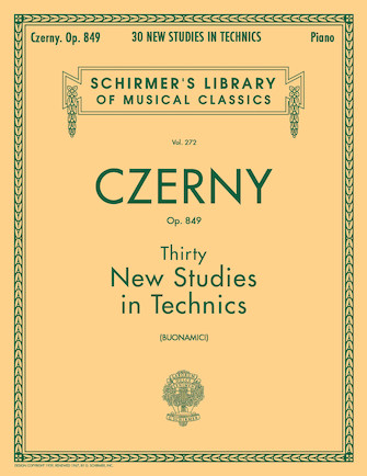 CZERNY C. - ESTUDIOS DE MECANISMO - OP.849