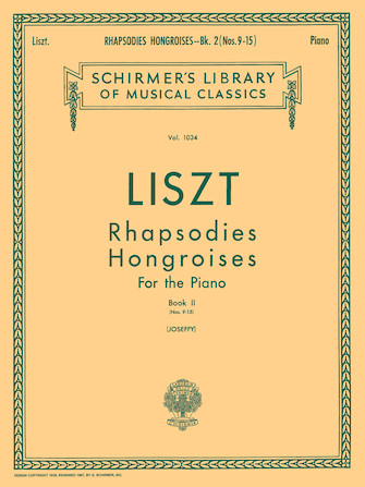 LISZT F. - RAPSODIAS HUNGARAS - V.2 (9-15)