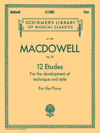 MACDOWELL E. - ESTUDIOS (12) - OP.39