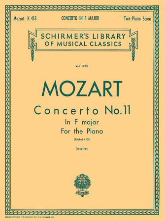 MOZART W.A. - CONCIERTO Nº11 FA M - KV.413
