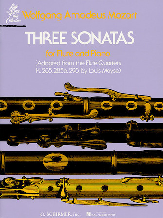 MOZART W.A. - SONATAS (3) - KV.285/285B/298