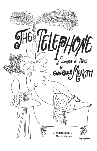 MENOTTI G.C. - EL TELEFONO (INGLES/FRANCES) -