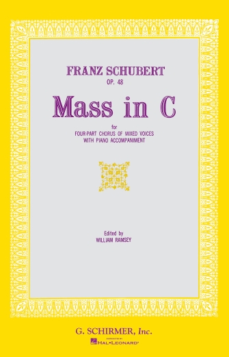 SCHUBERT F. - MISA Nº4 DO M -