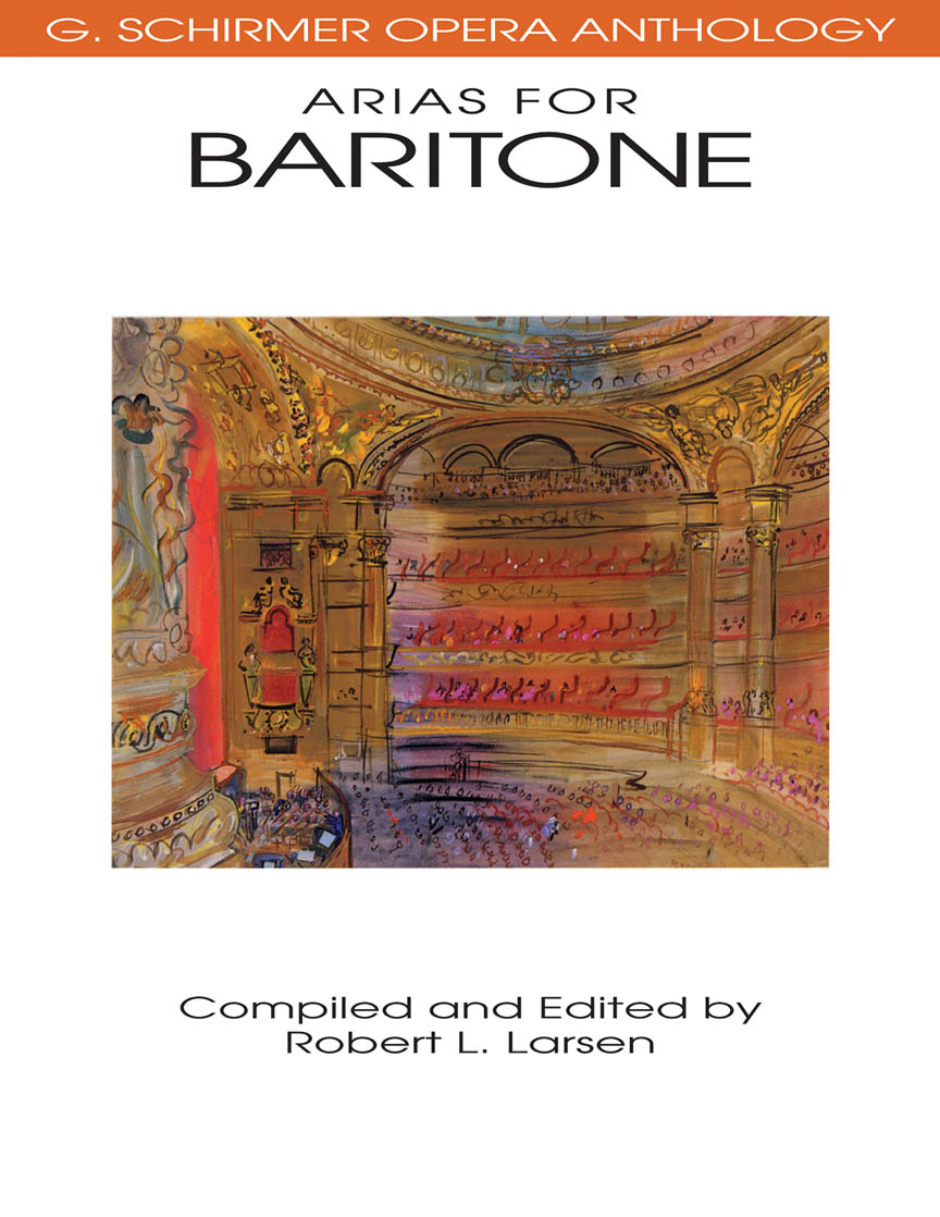 ALBUM - SCHIRMER OPERA ANTOLOGY ARIAS FOR BARITO -