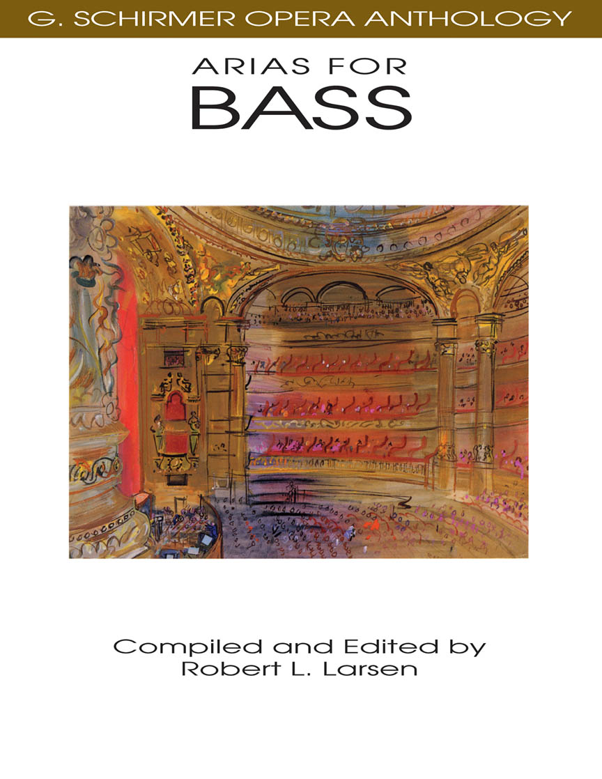 ALBUM - SCHIRMER OPERA ANTOLOGY ARIAS FOR BASS -