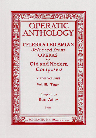 ALBUM - OPERATIC ANTHOLOGY V.3 TEP -