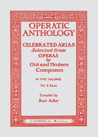 ALBUM - OPERATIC ANTHOLOGY V.5 BJ -