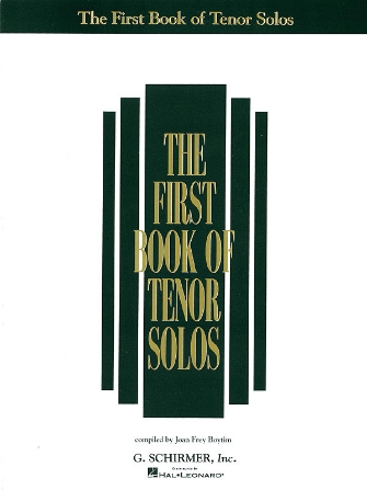 ALBUM - FIRST BOOK OF TENOR SOLOS -