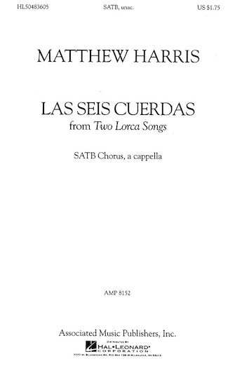 HARRIS M. - LAS SEIS CUERDAS SATB -
