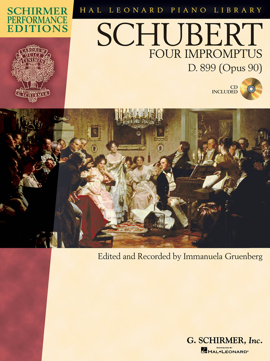 SCHUBERT F. - IMPROMPTUS OP.90 D.899 (4) +CD