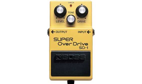 PEDAL DE EFECTOS GUITARRA -BOSS SD-1 SUPER DRIVER
