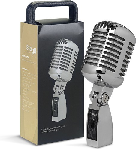 MICROFONO - STAGG PROFESSIONAL VINTAGE STYLE - VOCAL AND INSTRUMENTAL