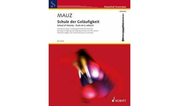 MAUZ R. - ESCUELA DE LA VELOCIDAD (CLARINETE)