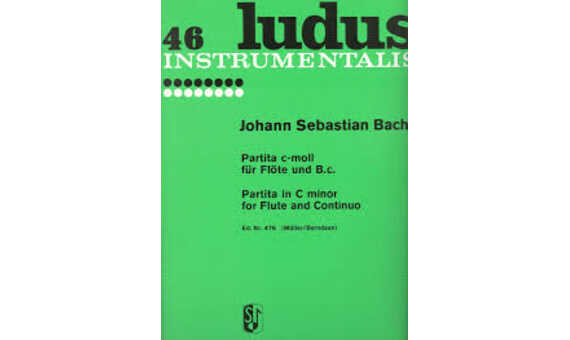 BACH J.S. - PARTITA DO m (FLAUTA Y PIANO)