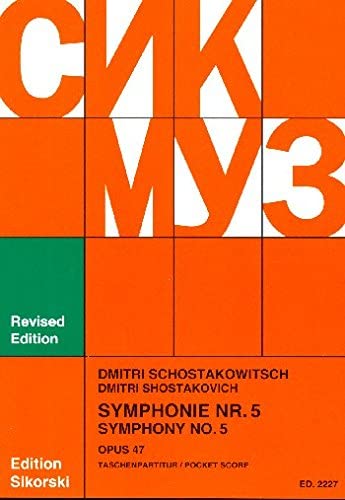 SHOSTAKOVICH D. - SINFONIA Nº5 - OP.47 (BOLSILLO)