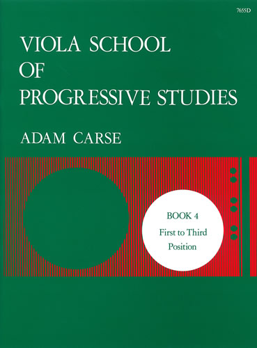 CARSE A. - ESCUELA DE VIOLA V.4 -