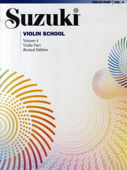 SUZUKI S. - ESCUELA DE VIOLIN V.4 - EDICION REVISADA
