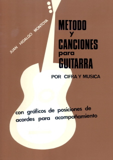 MONTOYA J.H. - METODO Y CANCIONES DE GUITARRA (TABLATURA) -