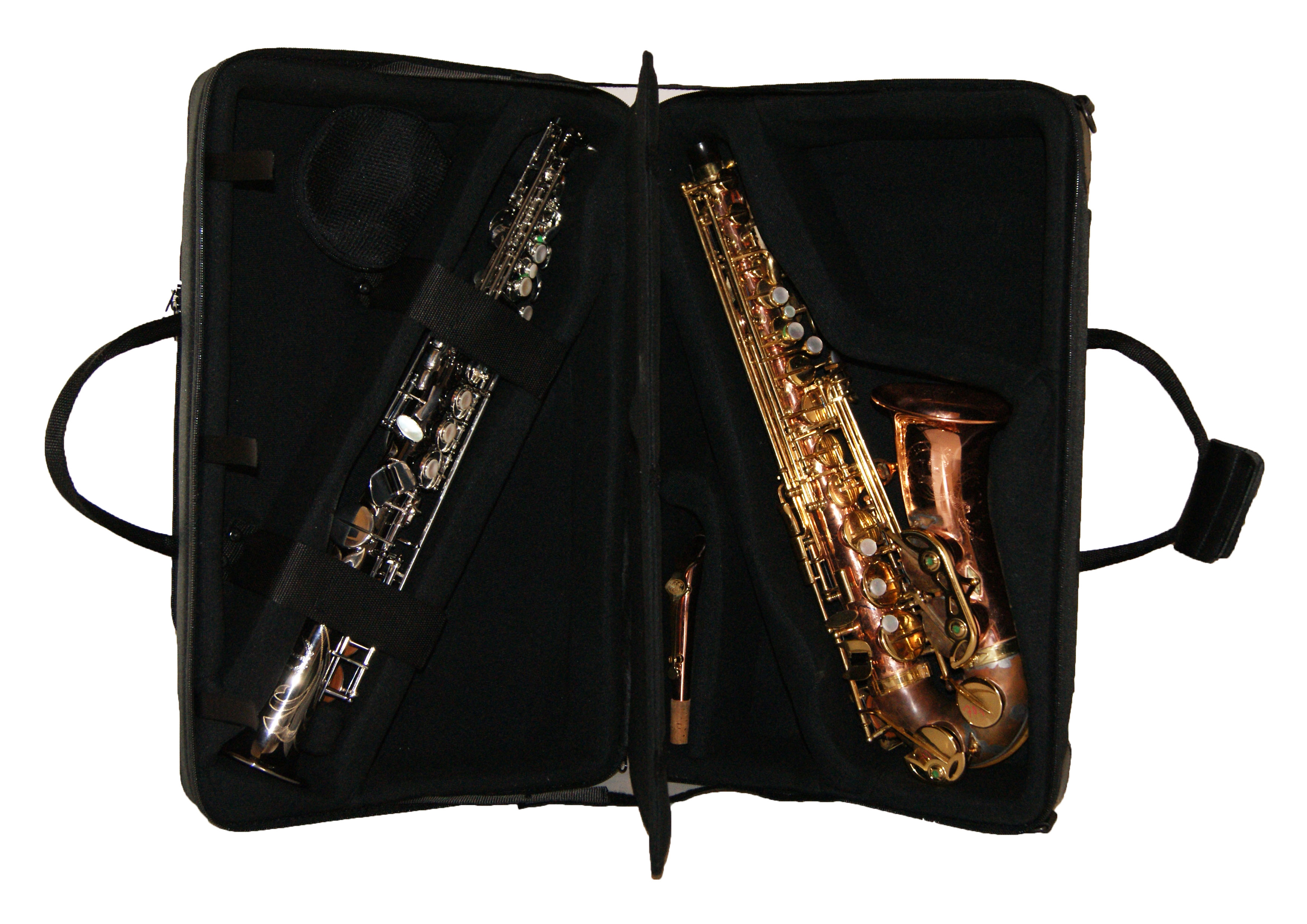 ESTUCHE DOBLE SAXO - TORTAJADA CABIN SAXO SOPRANO Y ALTO