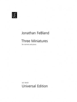 FEBLAND J. - MINIATURAS CLARINETE (3)