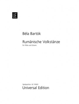 BARTOK B. - DANZAS RUMANAS (6) FL/GUITARRA