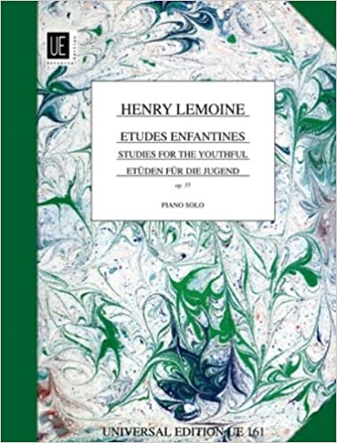 LEMOINE H. - ESTUDIOS INFANTILES - OP.37