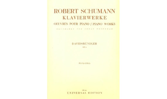 SCHUMANN R. - DANZAS DE LA COFRADIA DAVID - OP.6