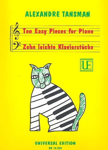 TANSMAN A. - PIEZAS FACILES (10) -