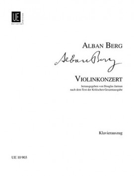 BERG A. - CONCIERTO (VP) -