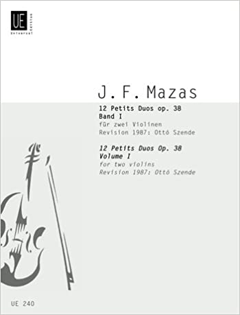 MAZAS J.F. - PEQUEÑOS DUOS V.1 (12) - OP.38
