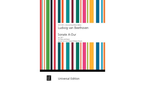 BEETHOVEN L.V. - SONATA Nº6 LA M - OP.30 Nº1 (FLAUTA Y PIANO)