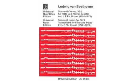 BEETHOVEN L.V. - SONATA Nº8 SOL M - OP.30 Nº3 (FLAUTA Y PIANO)