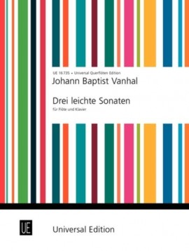 VANHAL J.B. - SONATAS FACILES (3) -FLAUTA