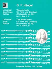 HANDEL G.F. - MUSICA ACUATICA V.2 (SUITES Nº 2 Y 3) -