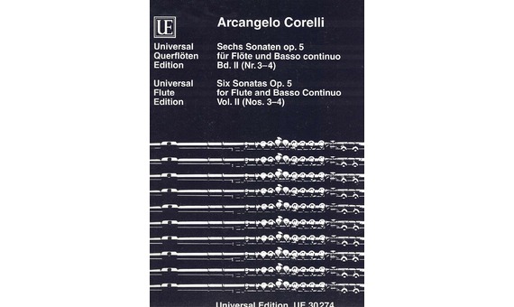 CORELLI A. - SONATAS V.2 (3-4) (6) - OP.5