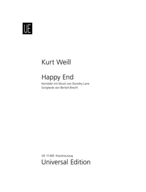 WEILL K. - HAPPY END -