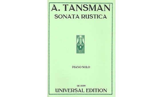 A.Tansman.- Sonata Rustica (Piano)