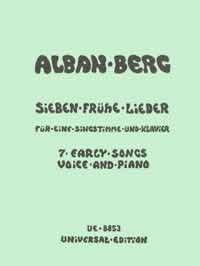 BERG A. - FRUHE LIEDER 7 VOZ AGUDA