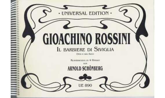 ROSSINI G. - EL BARBERO DE SEVILLA (PIANO A 4 MANOS)