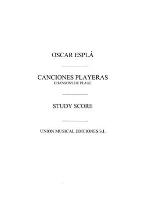ESPLA O. - CANCIONES PLAYERAS - VOZ Y ORQUESTA