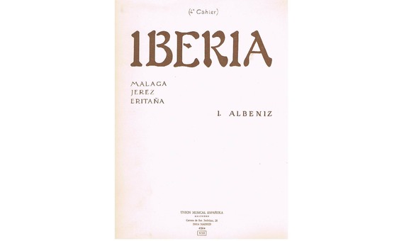ALBENIZ I. - SUITE IBERIA V.4 (MALAGA JEREZ, ERITAÑA)