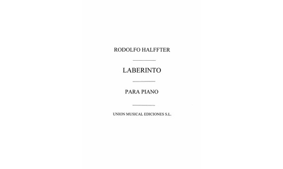 HALFFTER R. - LABERINTO, OP.34 (PIANO)