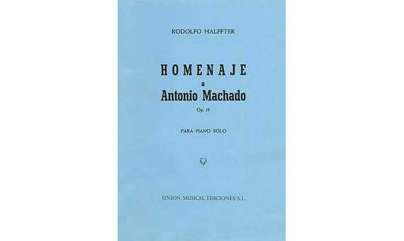 HALFFTER R. - HOMENAJE A MACHADO, OP.13 - OP.13