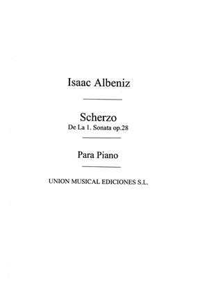 ALBENIZ I. - SCHERZO DE LA SONATA Nº1 - OP.128