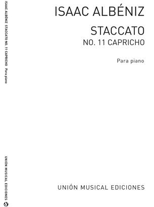 ALBENIZ I. - STACCATO CAPRICHOSO DE PIEZAS CARACTER. - OP.92 Nº11